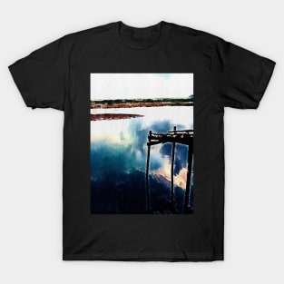 Cloud Reflection Over a lake T-Shirt